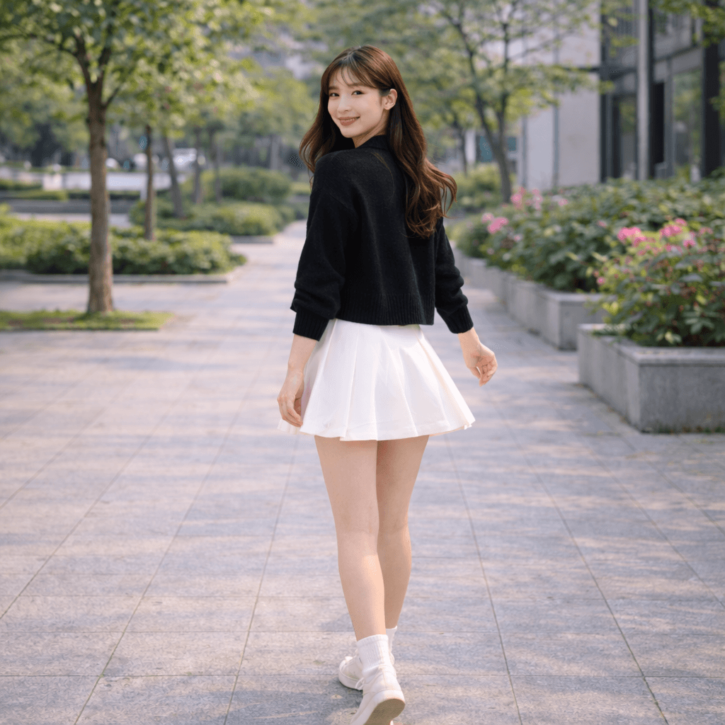 xodud1202 여성 카라 울 블렌드 니트 가디건 (블랙)